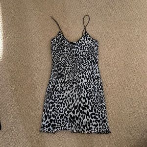 Leopard mini dress